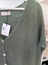 Lade das Bild in den Galerie-Viewer, Summer Kurzarm Cardigan mit Kid Mohair | versch. Farben
