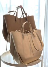 Lade das Bild in den Galerie-Viewer, Tote Bag Paulina | Taupe, Ecru, Camel