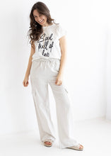 Lade das Bild in den Galerie-Viewer, Cargo Leinenhose | "ACAPULCO" Super SALE
