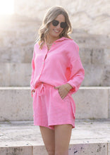 Lade das Bild in den Galerie-Viewer, Musselin Zweiteiler | "MONA" - Pink