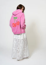 Lade das Bild in den Galerie-Viewer, Boyfriend Hoodie Cherish | Fuchsia Acid