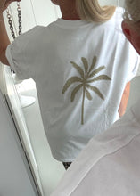 Lade das Bild in den Galerie-Viewer, Unisex & oversize T-Shirt "PALMTREE" | 🪩Glitzer Edition🪩