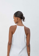 Lade das Bild in den Galerie-Viewer, Top "TINA" regular | Outryght - Schwarz, Weiß & Faded Black (washed)