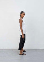 Lade das Bild in den Galerie-Viewer, Top "TINA" long | Outryght - Schwarz, Weiß & Faded Black (washed)