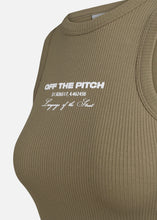Lade das Bild in den Galerie-Viewer, Tank Top mit Print | Off the Pitch | 4 Farben