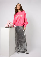 Lade das Bild in den Galerie-Viewer, Regular Sweater Love Dark Rosé | Oh April