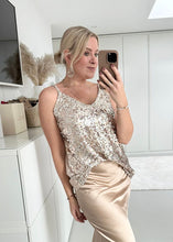 Lade das Bild in den Galerie-Viewer, Shiny Sequin Top