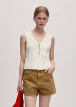 Lade das Bild in den Galerie-Viewer, Weste Rike in Ecru | Edited