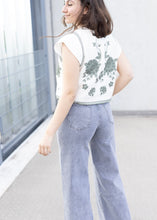 Lade das Bild in den Galerie-Viewer, Wide Leg Jeans washed Grey| Redial