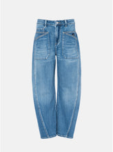 Lade das Bild in den Galerie-Viewer, O-Shape Jeans Isabella Domain Blue | Elias Rumelis