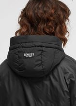 Lade das Bild in den Galerie-Viewer, Kapuze AMELIO in Schwarz & Beige | Senses.The Label