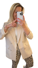 Lade das Bild in den Galerie-Viewer, Blazer "CELIN" | Grau & Beige