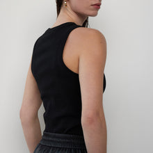 Lade das Bild in den Galerie-Viewer, Basic Tank Top | WithBlack, Schwarz