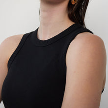 Lade das Bild in den Galerie-Viewer, Basic Tank Top | WithBlack, Schwarz