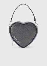 Lade das Bild in den Galerie-Viewer, Midi Heart Bag Crystal Black | Weat Studio
