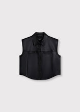 Lade das Bild in den Galerie-Viewer, Faux Leather Waistcoat | ALIX The Label
