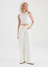 Lade das Bild in den Galerie-Viewer, Wide Leg Jeans Off White CARLOTTA | C.O.J
