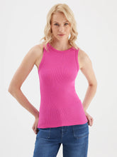Lade das Bild in den Galerie-Viewer, LIV Halter Neck Tanktop Rose Violet | C.O.J
