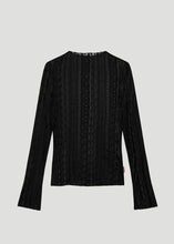Lade das Bild in den Galerie-Viewer, Zahara Lace Longsleeve Schwarz | Oh April
