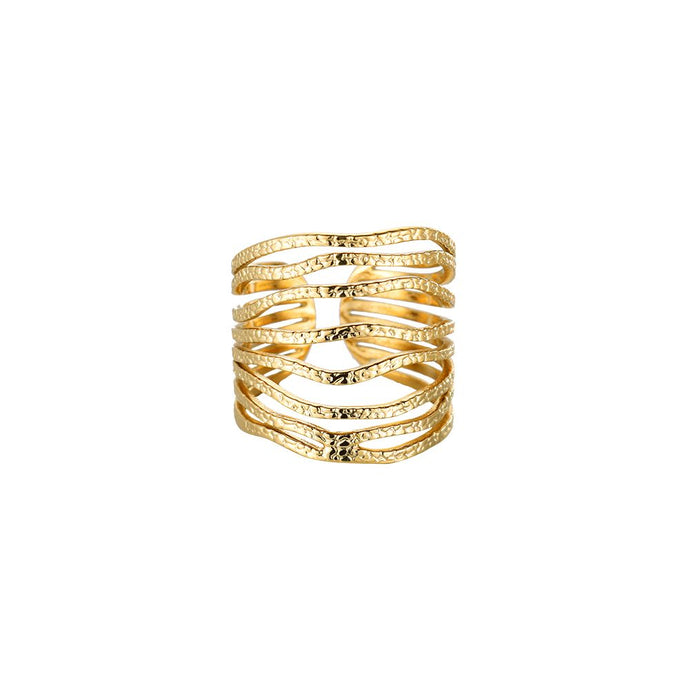 Anpassbarer Ring „LOVE“ | Gold