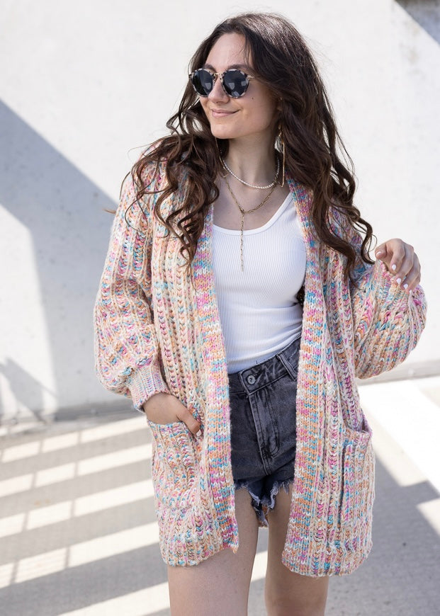 Cardigan „Cozy“ - Colourful
