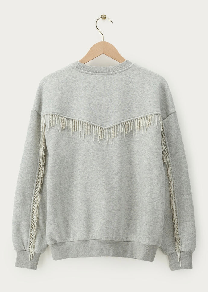 Sweatshirt mit Kunstperlen | My Jewellery