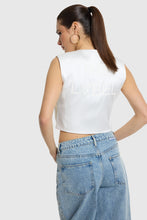 Lade das Bild in den Galerie-Viewer, Text Bow Top | ALIX The Label
