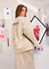 Lade das Bild in den Galerie-Viewer, OV Sweater Good Karma Offwhite | Oh April
