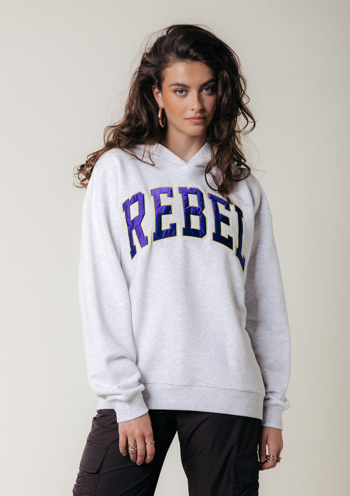 Rebel Patch Oversized Hoodie | Colourful Rebel