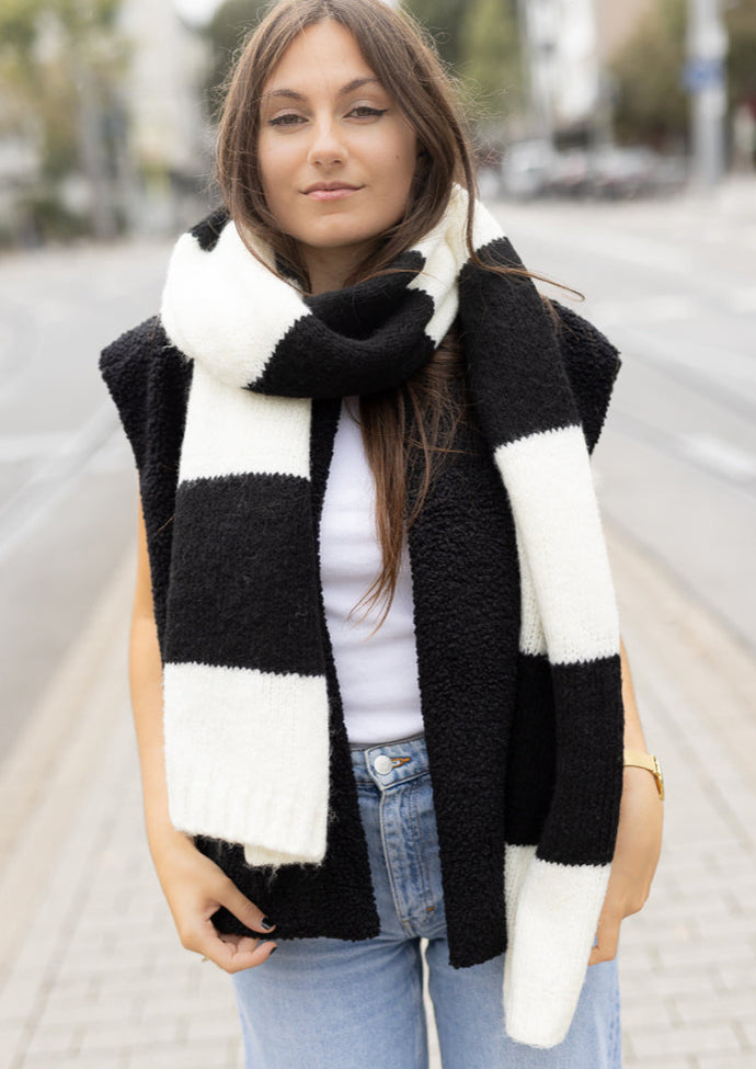 Langer Fluffy Schal | 