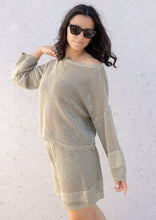 Lade das Bild in den Galerie-Viewer, Strickset &quot;PANAMA&quot; | Schwarz &amp; Pistazie
