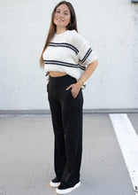 Lade das Bild in den Galerie-Viewer, Stretchy Pants &quot;MILLA&quot; | Schwarz
