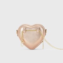 Lade das Bild in den Galerie-Viewer, Mini Heart Bag Metallic Rosé | Weat Studio
