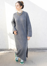 Lade das Bild in den Galerie-Viewer, Oversize Strickkleid &quot;PIA“ | Grau
