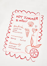 Lade das Bild in den Galerie-Viewer, Boyfriend T-Shirt Hot Summer Menu | Pearl
