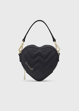Lade das Bild in den Galerie-Viewer, Mini Heart Bag Black | Weat Studio
