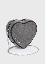 Lade das Bild in den Galerie-Viewer, Midi Heart Bag Crystal Black | Weat Studio
