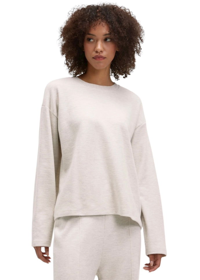 Sweatshirt SI:NA aus Jersey-Rippstrick in zwei Farben | Senses.The Label