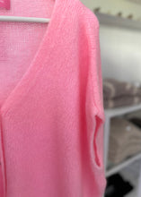 Lade das Bild in den Galerie-Viewer, Summer Kurzarm Cardigan mit Kid Mohair | versch. Farben
