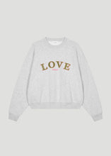 Lade das Bild in den Galerie-Viewer, Regular Sweater Love Grey | Oh April
