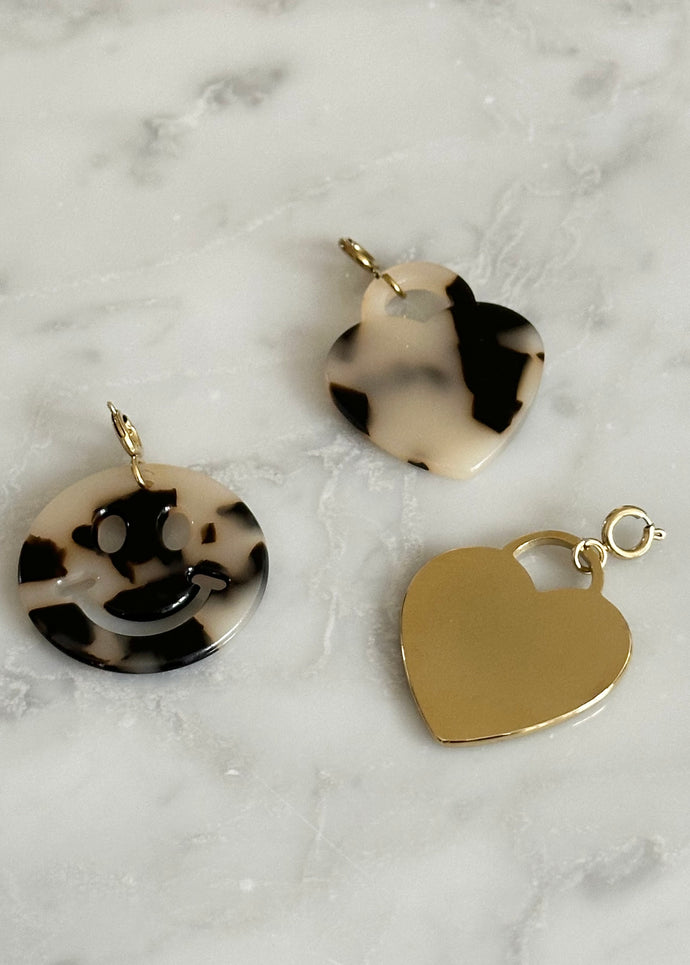 Gold & Leo Charm groß