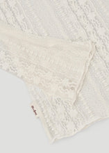 Lade das Bild in den Galerie-Viewer, Zahara Lace Longsleeve Off White | Oh April

