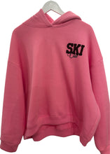 Lade das Bild in den Galerie-Viewer, Oversize Hoodie SKI CLUB | Pink, Braun, Rosa
