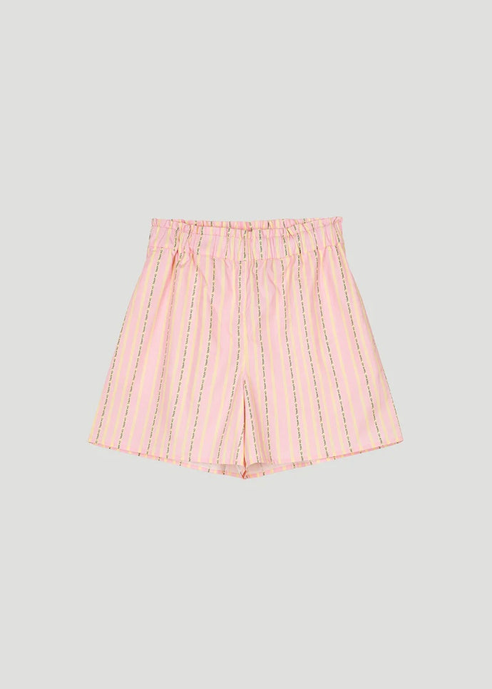 Yuzu Shorts | Soft Blush Stripe