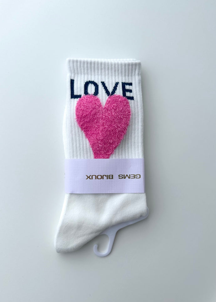 Pretty Heart Socken | Versch. Farben