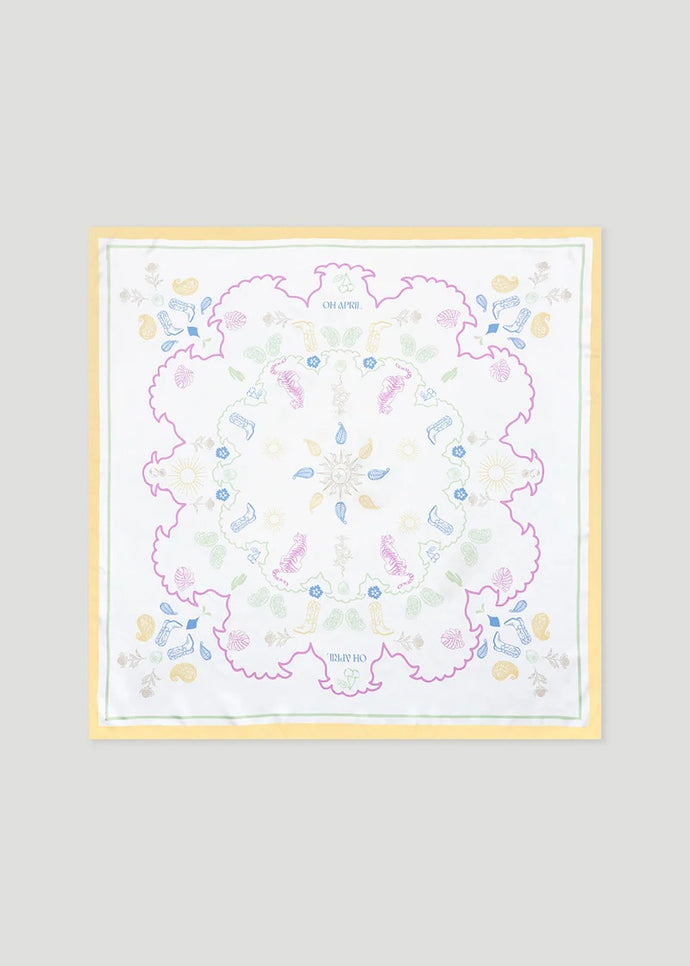 Marzia Scarf Multicolored  | Oh April