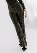 Lade das Bild in den Galerie-Viewer, All Over Glitter Pants | Schwarz

