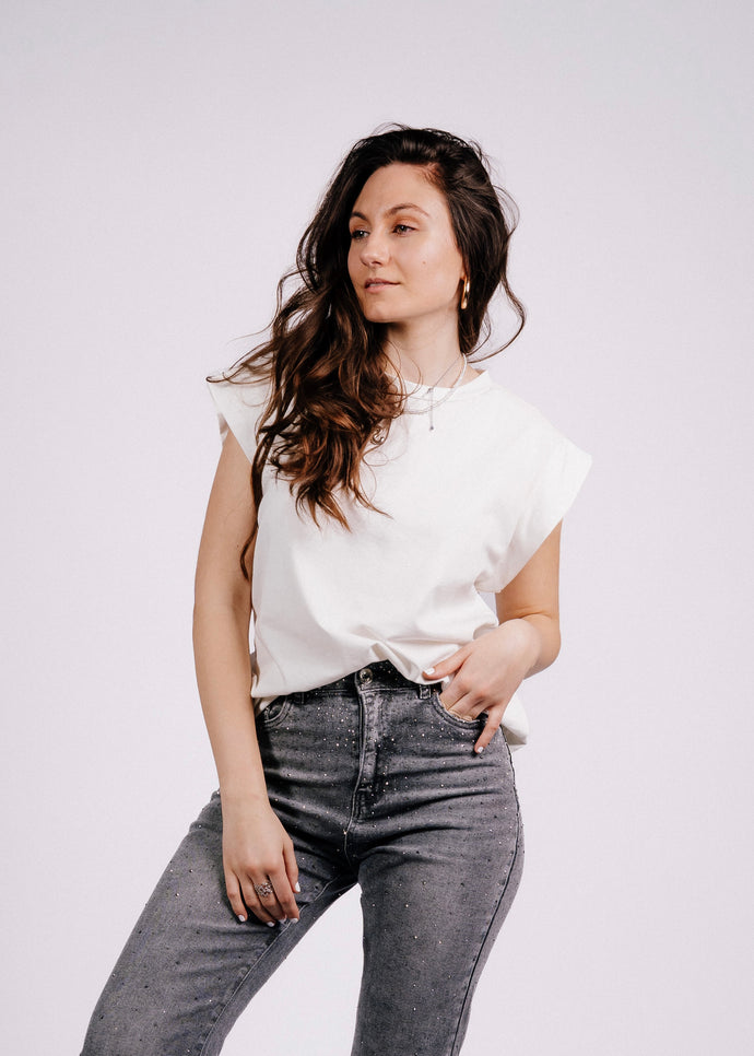Basic Shirt mit Flügeln