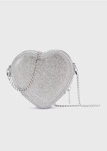 Lade das Bild in den Galerie-Viewer, Midi Heart Bag Crystal Silber | Weat Studio
