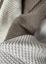 Lade das Bild in den Galerie-Viewer, Grobstrick Cardigan &quot;NEW YORK&quot; | Taupe, Chocolate, Oatmeal
